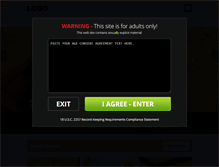 Tablet Screenshot of freepornclub.com